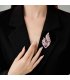 XSB149 - Elegant Gemstone Saree Brooch